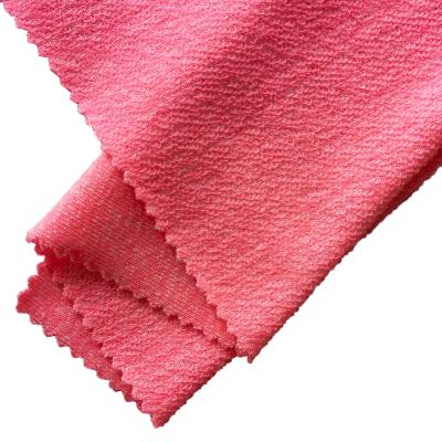 China Custom Made Polyester Knitted Autumn Fashion Sportswear Sweater Fabric Shrink-Resistant And Winter Towel Cotton Stretch Fish Scale Terry Fabric for sale