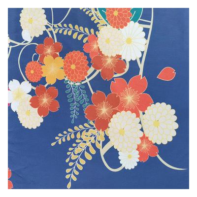 China Hot Selling Tear-resistant Flower Printing Milk Silk Fabric Elastic Knitted Dance Wear Pajamas Apparel Fabric for sale