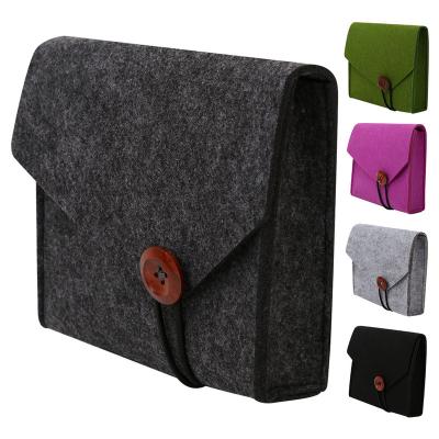 China Creative Promotion Anti-theft High Quality Felt Wallet Felt Organizer Storage Bag Purse Coin Pouch Felt Mobile Phone Bag Custom Logo for sale