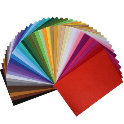 China Other Soft Craft Felt Sheets DIY Felt Sewing Patches Non Woven Patchwork 1mm Thick 30+ Colors Are Random for sale