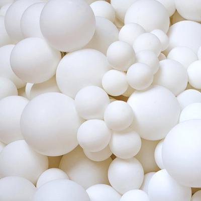 China Matte Pure White Latex Balloons Wedding Birthday Party Christmas Balloon Arch Garland Decor Baby Shower Helium Balls Globes for sale