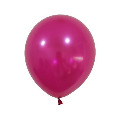 China Retro Individual Happy Birthday Toy Pink Balloon Set Glossy Latex Balloons Birthday Party Supplies Wedding Promotional Inflatable Stage Decoration for sale