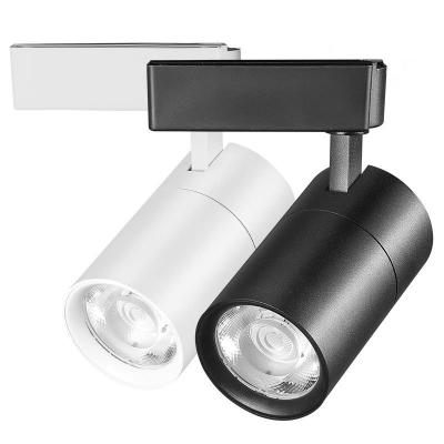 China Modern Hot Sale 30W Customized COB Track Light Supermarket Commercial Linear Rail Lamp Led Track Light for sale