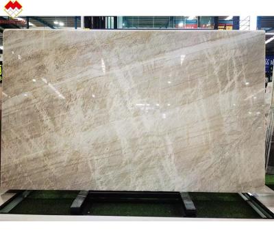 Chine 18 mm CNF Taj Mahal Comptoir en pierre cristalline rétroéclairée de quartzite blanc pour la décoration intérieure à vendre