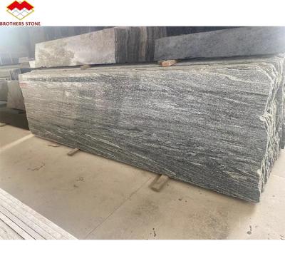 Cina Villa Pietra lucidata Galaxy Green Granite Slabs per la ristrutturazione interna ed esterna in vendita