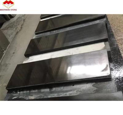 China Modern Design Style Shanxi Black Granite Blocks 18mm Thick Absolute Black Granite Slab for sale