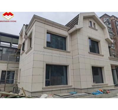 China Flamed Chinese Modern Granite Material Muretto Stone for Villa Building Wall Cladding for sale