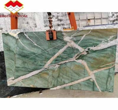 China Natural Stone Brazil Marble Backlit Sodalite Green Quartzite for Bedroom Design Ideas for sale