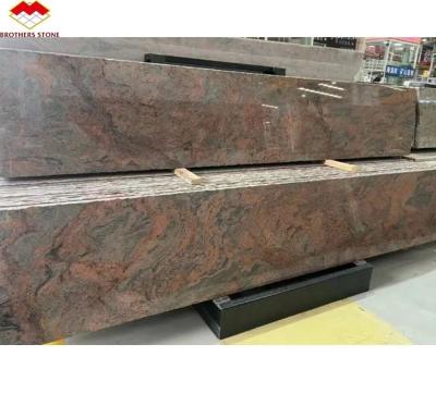 China Granito rojo pulido de alta calidad piedra de granito azul del Himalaya la losa grande para la decoración de escaleras interiores y productos de cocina en venta