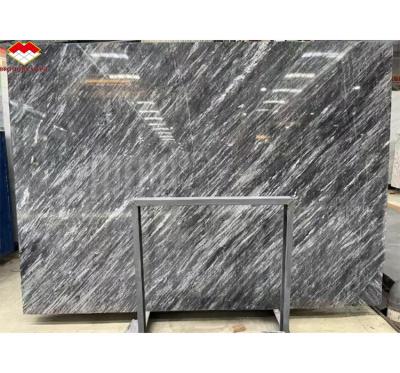 China Hotel Interior Design Calcite Marble Step Floor and Stairs with Light in Florence Gray for sale