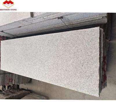 China Chinese Granite Luxury Outdoor White Granite Cut-to-Size Flamed Slabs for Floors Stairs for sale