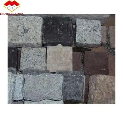 China Upgrade Your Home Exteriors with Cut-To-Size Grey Flamed Granite Cube Stone 10x10x10 for sale