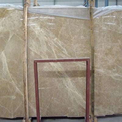 China Professional Spain Light Emperador Marble Slab , Large Marble Wall Tiles for sale