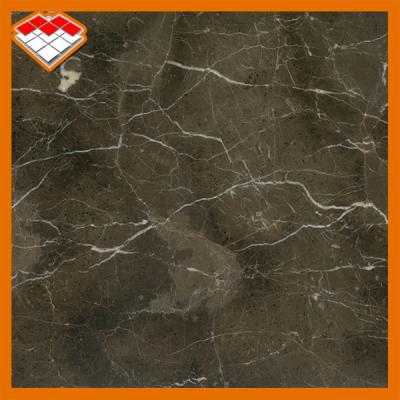 China Temple Design Marble Stone Tile , Dark Emperador Marble Tiles For Home for sale