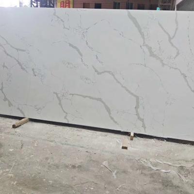 China Fish Belly White Snow White Quartz Stone Tiles Slabs High Hardness for sale