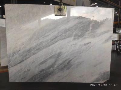 China Grey Veins Marble Stone Slab For Villa and Hotel Wall Panel for sale