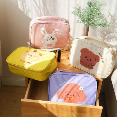 China Fashion Teddy Cute Animal Profile Good Selling Wholesale Price Cosmetic Bags Cosmetic Bag Children Cosmetic Bag for sale