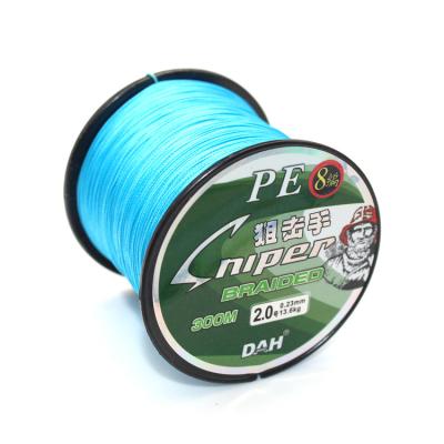 China Brand New 0.23Mm High Strength Hercules Low Price Braided Fishing Line 300M Colored Braided Line 8 Strands Fishing for sale