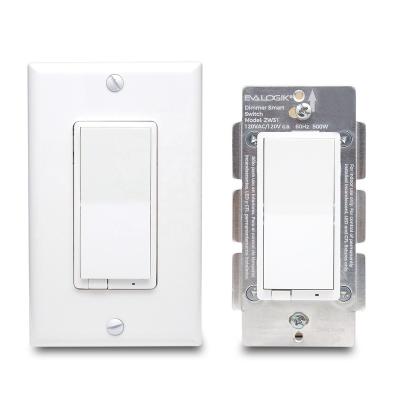 China Compacts with various Z-Wave US electronic devices EVALOGIK Zwave on the wall light dimmer switch for sale