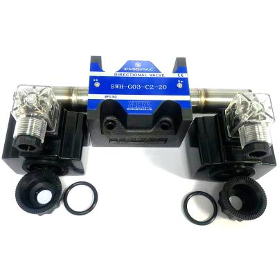 China Manufacturer Supplier China Cheap Reversing Double Pressure Solenoid Hydraulic Valve 27*14.5*9 for sale