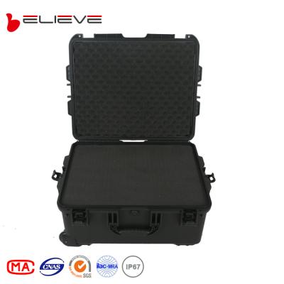 China Tool Case Large Capacity Storage Hard-SHELL Waterproof Shockproof Dustproof Plastic Carrying Case With Wheels for sale