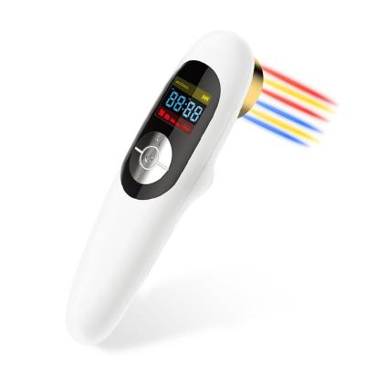 China Portable LED Blue Yellow lllt Light Laser Cold Pain Relief Device For Knee Back Body Pain Reliver Physiotherapy Equipment for sale