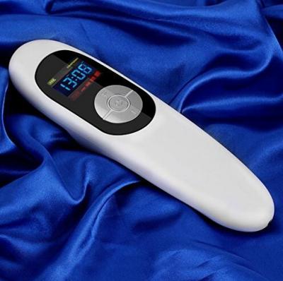 China Rechargeable lithium ion health medical equipment lllt pain relief laser acupuncture prostate stimulator body massager machine battary for sale