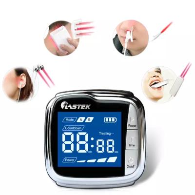 China Reduce High Blood Pressure New Invention 650nm Bio Laser Therapy Apparatus Physiotherapy Wristwatch For Hyperviscosity Blood, for sale