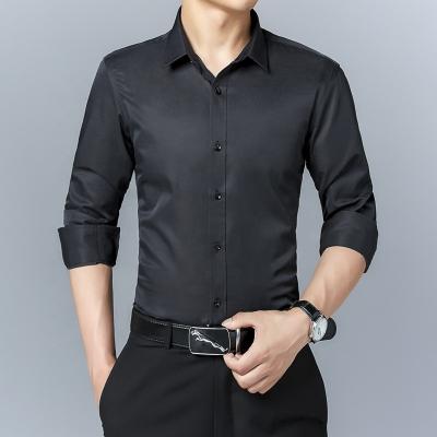 China Geo'Peck New Fashion Men's Long Sleeve Shirt Men's Blouse Business Casual Shirt Anti-Shrink for sale