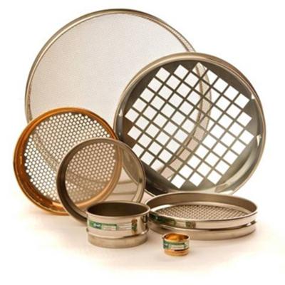 China 304 Stainless Steel Sample Sieve Drug 4-2000 Mesh Filter Test Sieve Vibration Standard Sample Plain Weave for sale