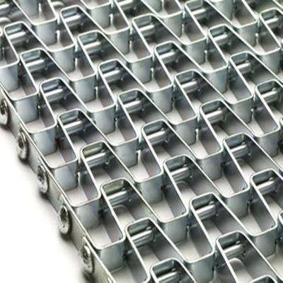 China Drier Line Heat Resistant Mesh Chain Conveyor Belt Mud High Temperature Food Chain for sale