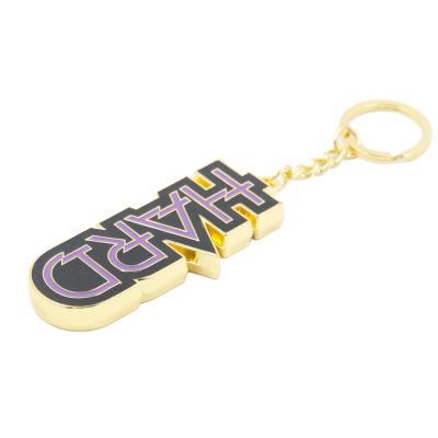 China Promotion Gift English Letter Texts Custom Set Acrylic Key Chain Fake Key Finder Diamond Key Chains Key Chain for sale