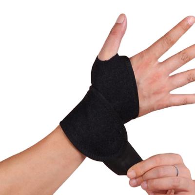 China Breathable Sports Wrist Guards Anti-Sprain Wrap Badminton Basketball Tennis Wrist Guards Men and Women Adjustable Elasticity for sale