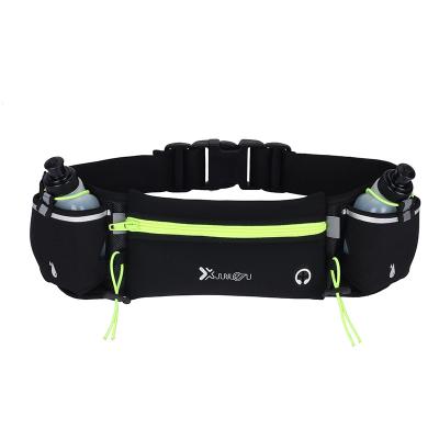 China Water Proof Outdoor Sports Fitness Water Bottle Multifunctional Fit Mobile Phone Marathon Waist Pack for sale