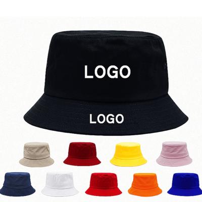 China High Quality Custom Made Unisex Bucket Hat Striped Color Material Cotton Material Cotton Customize Bucket Hat for sale