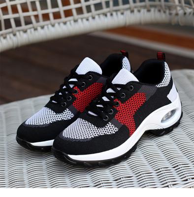 China 2020 Breathable Fashion Weave Mesh All Match Large Size Soft Air Cushion Causal Sports Shoes for sale