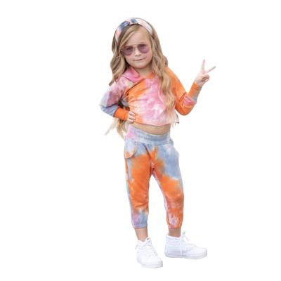 China 2022 Custom Printing Boys Girl Kids China Children Clothing Wholesale Tiedyie Breathable Unisex Hoodie Sweatshirt for sale