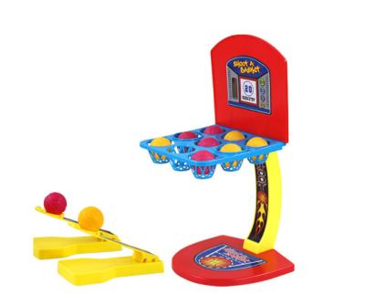 China Kids Eco-friendly Material Educational Game Mini Finger Shooting Basketball Game Desktop Toy for sale