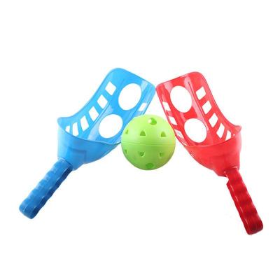 China Sports Toy Hot Sale Good Quality Outdoor Beach Toys Scoop Racket Hook Ball Game Set for sale