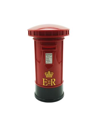 China British Gifts London Mail Box LED Touch Power-saving Lights Red Color With Coin Bank Function for sale