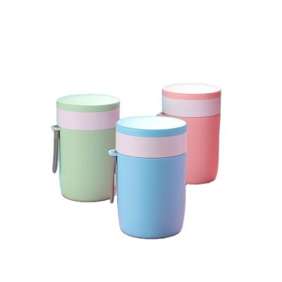 China Viable hot sale inverted breakfast cup non-leaking anti-scalding double layer breakfast cup for sale