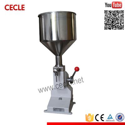 China Famous Beverage Brand Pastry Cream Filling Machine / Liquid Piston Filler for sale