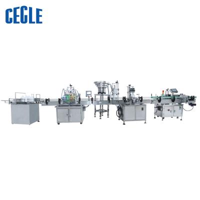 China 50-5000ML Automatic Liquid Food Bottle Filling Machine For Water Alcohol Juice for sale