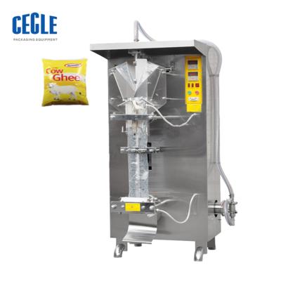 China Best Price Automatic Food Plastic100g Soy Sauce Liquid/Liquid Soybean Oil Small Pouch Packing Machine for sale