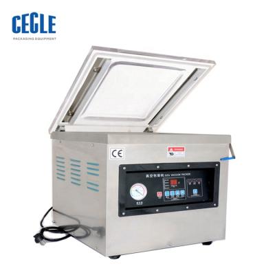 China DZ-260 Single Chamber Industrial Desktop Mini Food and Vacuum Vacuum Sealer Packing Machine for Oil Sauce for sale