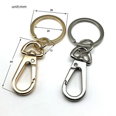 China Simple Designer Key Chain Wholesale DIY Creative Metal For Fashion Hardware Accessories Custom Key Chain A0020 for sale