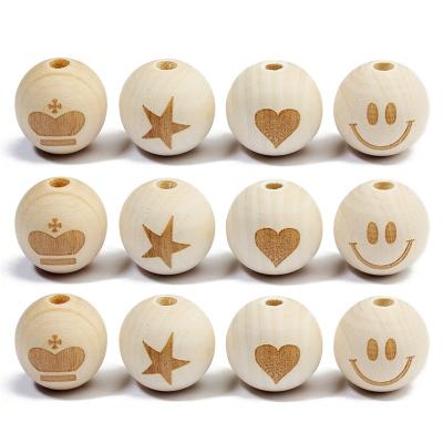 China DIY Accessory Bead Loose Smiley Face Beads for sale