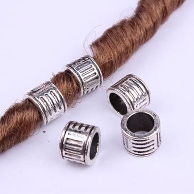 China Dreadlock Braids Beads Braiding Accessories Bead Silver Gold Crown Dreadlock Dread Charm For Tube Braiding Accessories Beads Clips Braid Hair Cuffs for sale