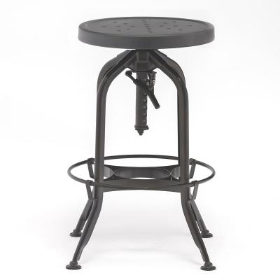 China Industrial Metal Toledo Bar Stools Style 360 ​​Degree Swivel Adjustable Height Barstools For Home Bar for sale