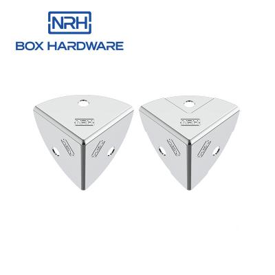 China All NRH 7401-22 Box Case and Flight Case Metal Case Corner Protector For Suitcases Flat Metal Corner for sale